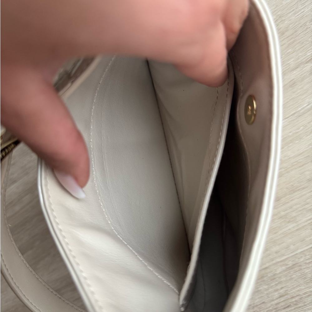 Prada Cleo Patent Leather Bag Cream - Picture 7 of 16
